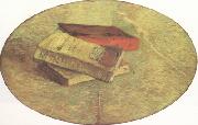 Vincent Van Gogh Still Life wtih Three Books (nn04) Norge oil painting reproduction